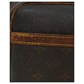 Louis Vuitton-LOUIS VUITTON Monogram Reporter PM Shoulder Bag M45254 LV Auth bs6007-Brown