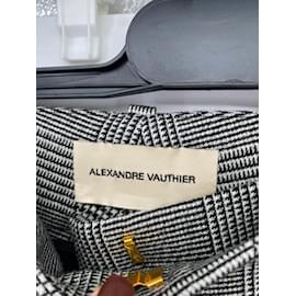 Alexandre Vauthier-ALEXANDRE VAUTHIER Pantaloni T.fr 36 WOOL-Grigio