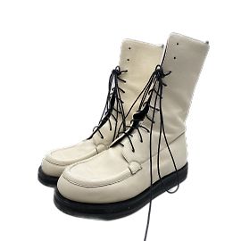 THE ROW Botines T.UE 37 Cuero Blanco