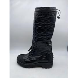 Dior-DIOR  Boots T.eu 38 leather-Black