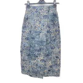 Christian Dior-CHRISTIAN DIOR  Skirts T.fr 36 Denim - Jeans-Blue