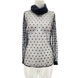 Saint Laurent-SAINT LAURENT  Tops T.fr 36 Polyester-Black