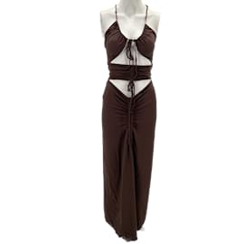 Autre Marque-CHRISTOPHER ESBER  Dresses T.Uk 8 Viscose-Brown