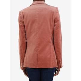 Frame Denim-Pink velvet blazer - size US 2-Pink