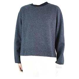Joseph-Dunkelgrauer Pullover aus Wollmischung – Größe IT 42-Grau