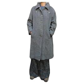 Autre Marque-Vintage Mantel 70s Größe 38-Grau