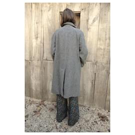 Autre Marque-Vintage coat 70's size 38-Grey