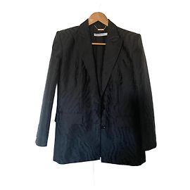 Blazer Givenchy Nero in Seta e Lana Nero
