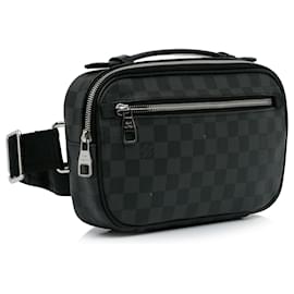 Louis Vuitton-Louis Vuitton Black Damier Graphite Ambler-Black