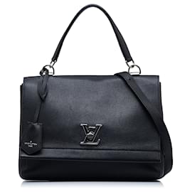 Louis Vuitton-Louis Vuitton Black LockMe II-Black