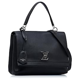 Louis Vuitton-Louis Vuitton Black LockMe II-Black