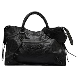 Balenciaga-Balenciaga Black Motocross Classic City-Black