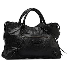 Balenciaga-Balenciaga Black Motocross Classic City-Black
