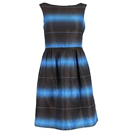 Marc by Marc Jacobs-MARC by Marc Jacobs Lida Striped Ombre Dress in Multicolor Cotton-Other,Python print