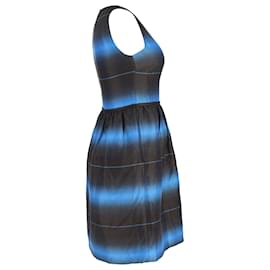 Marc by Marc Jacobs-MARC by Marc Jacobs Lida Striped Ombre Dress in Multicolor Cotton-Other,Python print
