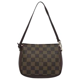Louis Vuitton-LOUIS VUITTON Damier Ebene Trousse makeup Pouch N51982 LV Auth rd5805-Other
