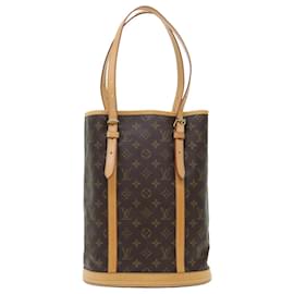 Louis Vuitton-LOUIS VUITTON Monogram Bucket GM Shoulder Bag M42236 LV Auth rd5853-Monogram