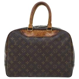 Louis Vuitton-LOUIS VUITTON Monogram Deauville Sac à main M47270 LV Auth yb344-Monogramme