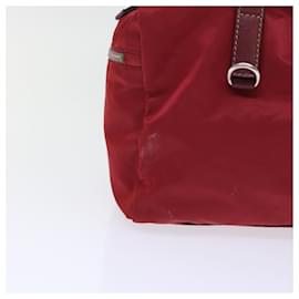 Prada-PRADA Shoulder Bag Nylon Red Auth ep1633-Red