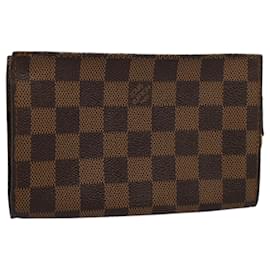Louis Vuitton-LOUIS VUITTON Damier Ebene Marais Pouch LV Auth 53460-Other
