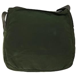 Prada-Bolsa de ombro PRADA Nylon Verde Aut.2157-Verde
