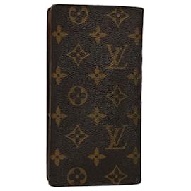 Louis Vuitton-LOUIS VUITTON Portafoglio con monogramma LV Auth 54077-Monogramma