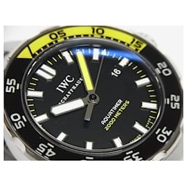 IWC-IWC Aquatimer Automatic 2000 black Dial IW356801 Mens-Silvery