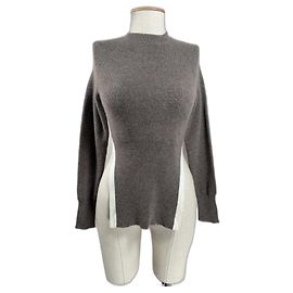 Autre Marque Pull Col Rond Multicolore Just Cashmere Cachemire Multicolore