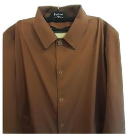 Manteau Sebring Loro Piana Marron Peau de Chèvre Marron
