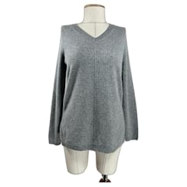 Peter Hahn Kaschmirpullover Grau Grau