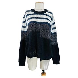 Pulôver Munthe Plus Simonsen Lã e Mohair Multicor Multicor