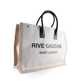 Saint Laurent-SAINT LAURENT Borse T.  stoffa-Beige