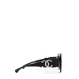 Chanel-Óculos de sol CHANEL T.  metal-Preto