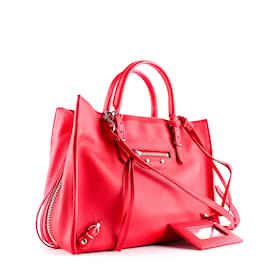 Balenciaga-BALENCIAGA Handtaschen T.  Leder-Rot