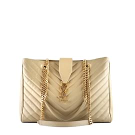 Saint Laurent-Bolsas SAINT LAURENT T.  Couro-Bege