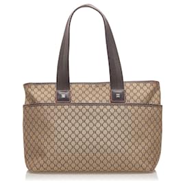 Céline-CELINE  Handbags   Linen-Brown