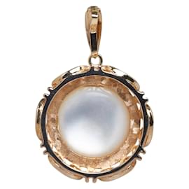 & Other Stories-18k Gold Pearl Pendant-Golden