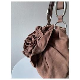 Yves Saint Laurent-vintage Yves Saint Laurent Rose  Bag-Pink