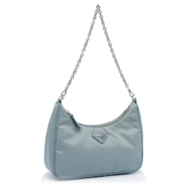 Prada-Prada Blue Tessuto Re-Edition 2005-Blue,Light blue