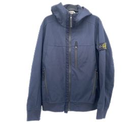 STONE ISLAND  Jackets T.International M Polyester Navy blue