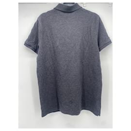 Moncler-MONCLER  Polo shirts T.International L Cotton-Grey