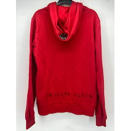 Philipp Plein-PHILIPP PLEIN Strickwaren & Sweatshirts T.Internationale M Baumwolle-Rot