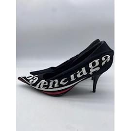 Balenciaga-BALENCIAGA  Heels T.eu 36 cloth-Black