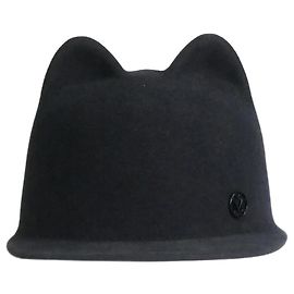 Maison Michel Boné preto com orelhas Preto