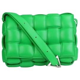 Bottega Veneta-Parakeet padded Cassette bag-Green