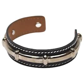 Hermès-Black Agatha cuff bracelet-Black