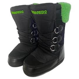 Dsquared2-Boots-Black