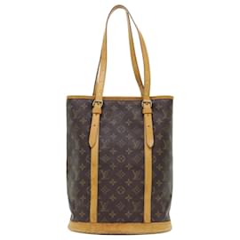 Louis Vuitton-LOUIS VUITTON Monogram Bucket GM Shoulder Bag M42236 LV Auth rd5857-Monogram