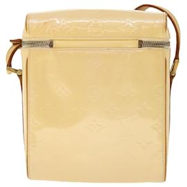 Louis Vuitton-LOUIS VUITTON Vernis Sullivan Vertical Bag Marshmallow Pink M91298 LV Auth 52979-Other