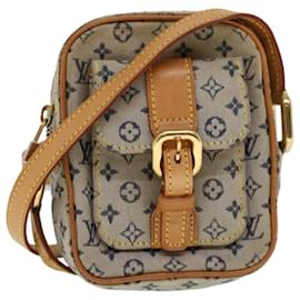 Louis Vuitton-Bolsa de ombro LOUIS VUITTON Monogram Mini Juliet PM azul M92005 Autenticação de LV 52589-Azul